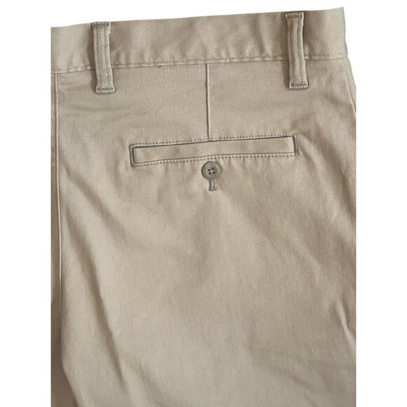 Amazon Essentials Classic-Fit Chino Short Khaki Cotton Stretch 9" Inseam 34W - Picture 7 of 11